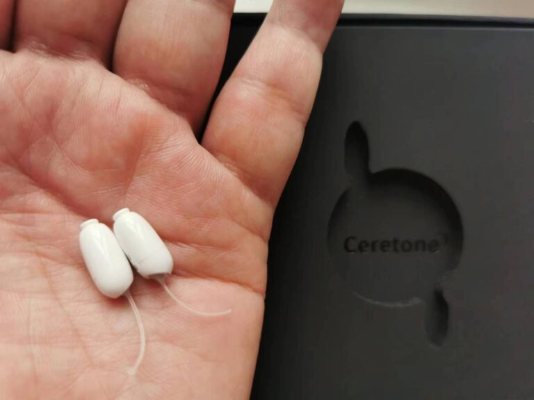 Ceretone Core One Review The SmallestOTC Hearing Aids
