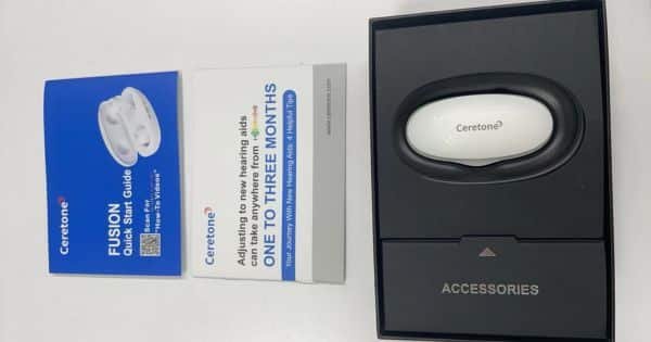 Ceretone Fusion Hearing Aids Packaging