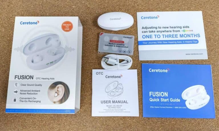 ceretone fusion otc hearing aids unbox