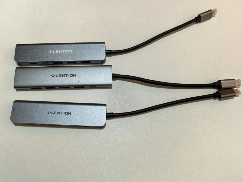 LENTION USB C Hub Showdown-Three Items