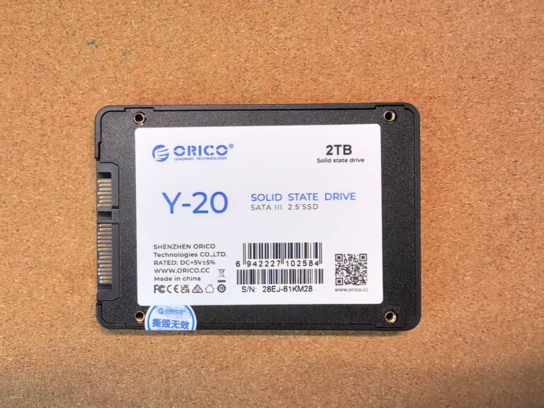 orico ssd y20 review